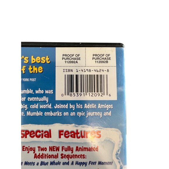 Happy Feet Widescreen Edition DVD 2006 Family Movie Robin Williams Pre-Owned - Picture 3 of 4